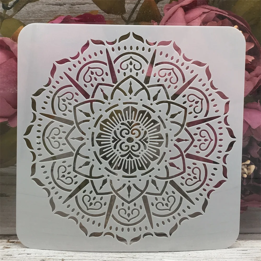 Mandala Round Geometry Design 6 DIY Layering Stencils Painting Scrapbook Coloring Embossing Album Decorative Template
Mandala Round Geometry Design 6 DIY Layering Stencils Painting Scrapbook Coloring Embossing Album Decorative Template
