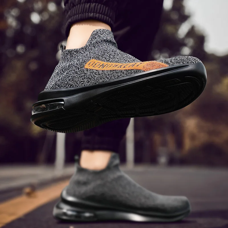 SKRENEDS2019 Air cushioning men's shoes tide shoes fly woven elastic mesh cloth socks shoes high to help sleeve sports shoes
SKRENEDS2019 Air cushioning men's shoes tide shoes fly woven elastic mesh cloth socks shoes high to help sleeve sports shoes