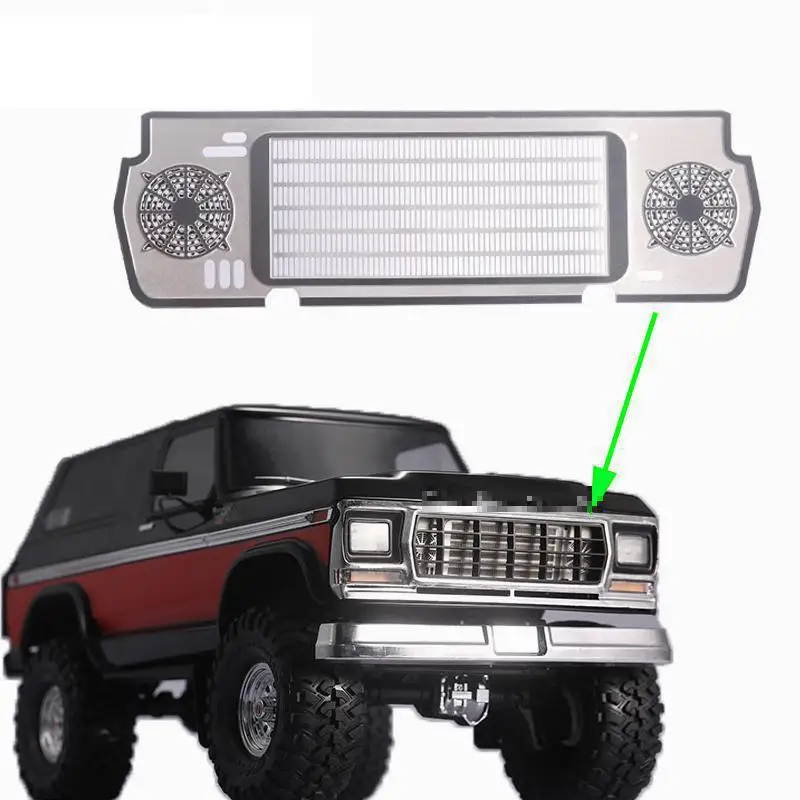 Trax For TRX4 metal mesh simulation water tank cooling box for For TRX-4 Bronco Mustang remote control car stainless steel fitti
Trax For TRX4 metal mesh simulation water tank cooling box for For TRX-4 Bronco Mustang remote control car stainless steel fitti