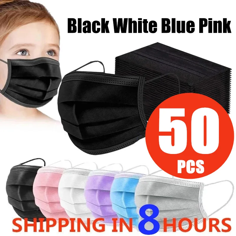 50pcs Child Kids Mask Disposable Face Masks 3 Layer Filter Anti Dust Fabric Melt blown Protective Breathable Masks Mascarilla
50pcs Child Kids Mask Disposable Face Masks 3 Layer Filter Anti Dust Fabric Melt blown Protective Breathable Masks Mascarilla
