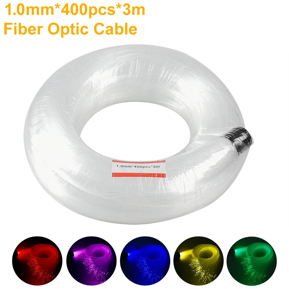 1.0mm*400PCS*3M PMMA End Glow Optic Fiber DIY Starry Sky Ceiling For Light Source Machine Bedroom Decoration
1.0mm*400PCS*3M PMMA End Glow Optic Fiber DIY Starry Sky Ceiling For Light Source Machine Bedroom Decoration