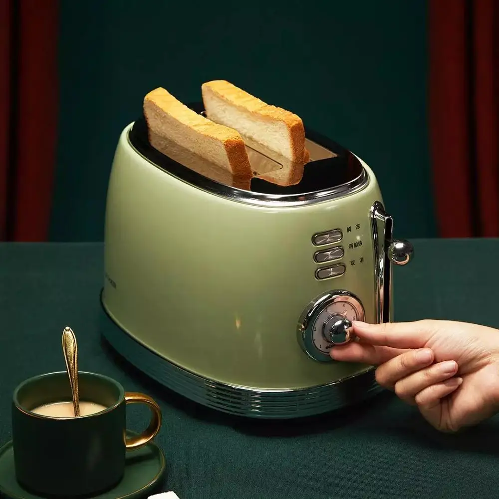 Тостер XIAOMI MIJIA Qcooker в стиле ретро Мини домашняя машина для завтрака Остер