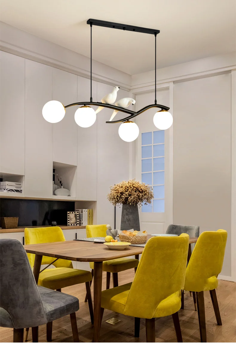 NEW Scandinavian style bird chandelier simple modern creative lighting for restaurant kitchen bar indoor chandelier
NEW Scandinavian style bird chandelier simple modern creative lighting for restaurant kitchen bar indoor chandelier
