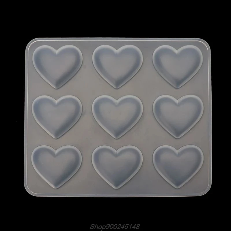 HOT SALE 9 Cup Heart Chocolate Silicone Dessert Mould Baking Cupcake Resin Jewelry Mold Dropship 2021
HOT SALE 9 Cup Heart Chocolate Silicone Dessert Mould Baking Cupcake Resin Jewelry Mold Dropship 2021