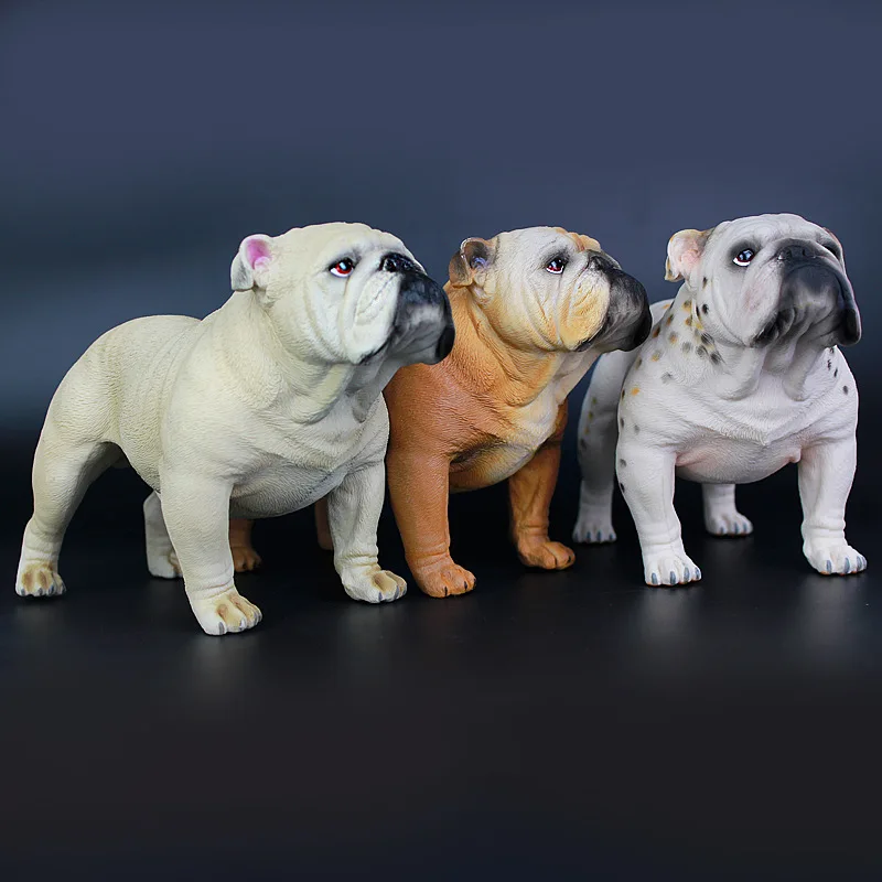 Simulation Cute Bulldog Wild Animals Model Three Kinds of Color Dogz Childrens Toys Desktop Room Decoration
Simulation Cute Bulldog Wild Animals Model Three Kinds of Color Dogz Childrens Toys Desktop Room Decoration