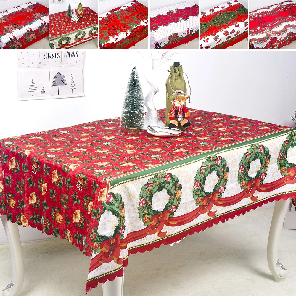Polyester Christmas Table Cloth Thanksgiving Tablecloth Christmas Table Cover For Xmas Gift Natal Noel 2022 Navidad NewYear Gift
Polyester Christmas Table Cloth Thanksgiving Tablecloth Christmas Table Cover For Xmas Gift Natal Noel 2022 Navidad NewYear Gift