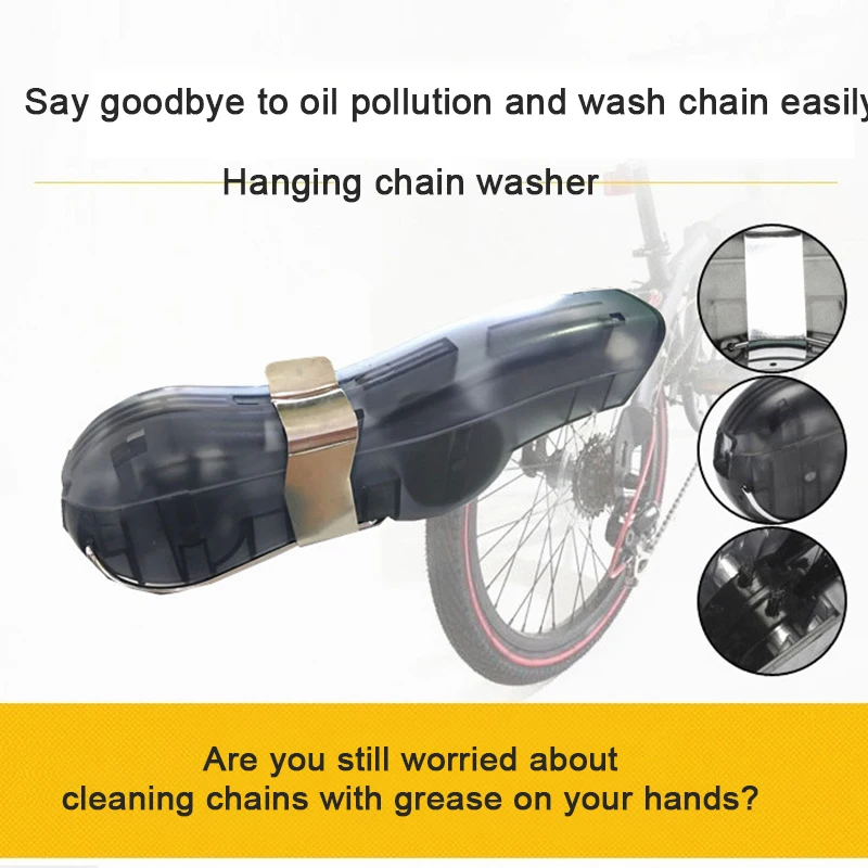 Bicycle Chain Cleaner Cleaning Machine Multifunction Sprocket Brushes Wash Tool Portable Mountain Bike Maintenance Tools
Bicycle Chain Cleaner Cleaning Machine Multifunction Sprocket Brushes Wash Tool Portable Mountain Bike Maintenance Tools