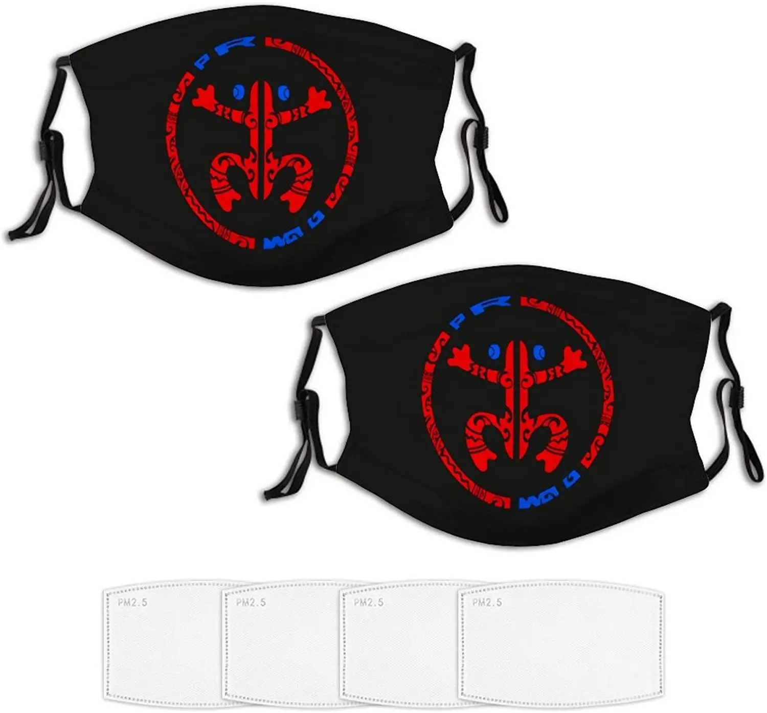 2 pcs washable reusable adjustable black cloth scarf for adults, men, women and children dust mask with 4 filters.
2 pcs washable reusable adjustable black cloth scarf for adults, men, women and children dust mask with 4 filters.