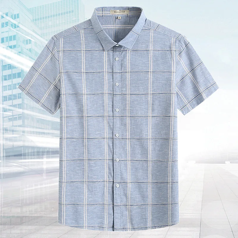 Large size shirt short sleeve loose summer fashionable fat man add fat increase pure cotton shirt fat man extra large men's inch
Large size shirt short sleeve loose summer fashionable fat man add fat increase pure cotton shirt fat man extra large men's inch