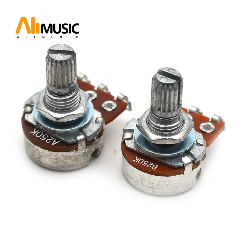 10pcs A250K/B250K 15mm ELectric Bass Guitar Volume Tone Pots Audio Tone Switch Potentiometer
10pcs A250K/B250K 15mm ELectric Bass Guitar Volume Tone Pots Audio Tone Switch Potentiometer