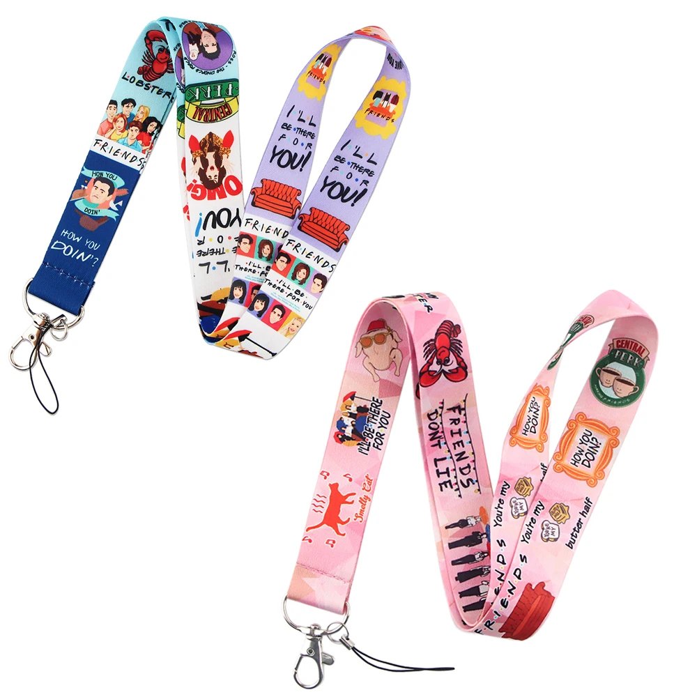 YL371 Friends TV Show Lanyard Keychain ID Card Pass Gym Mobile Phone USB Badge Key Ring Holder Neck Straps
YL371 Friends TV Show Lanyard Keychain ID Card Pass Gym Mobile Phone USB Badge Key Ring Holder Neck Straps