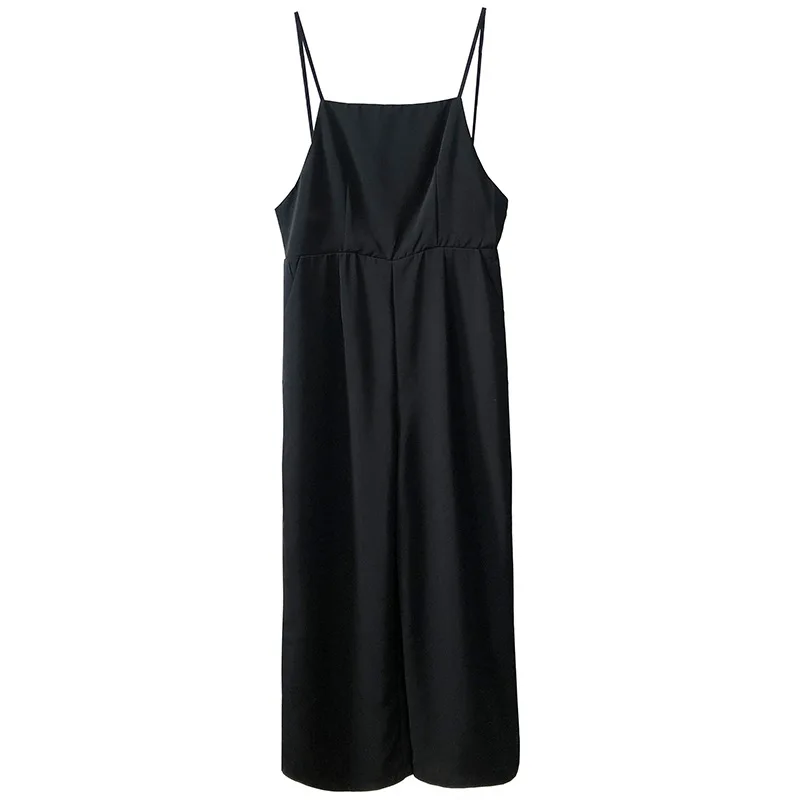 Yeeloca Sweet Girl Black Strap Pants Summer New Women's High Waist Wide Leg Rompers Korean Casual Jumpsuits
Yeeloca Sweet Girl Black Strap Pants Summer New Women's High Waist Wide Leg Rompers Korean Casual Jumpsuits