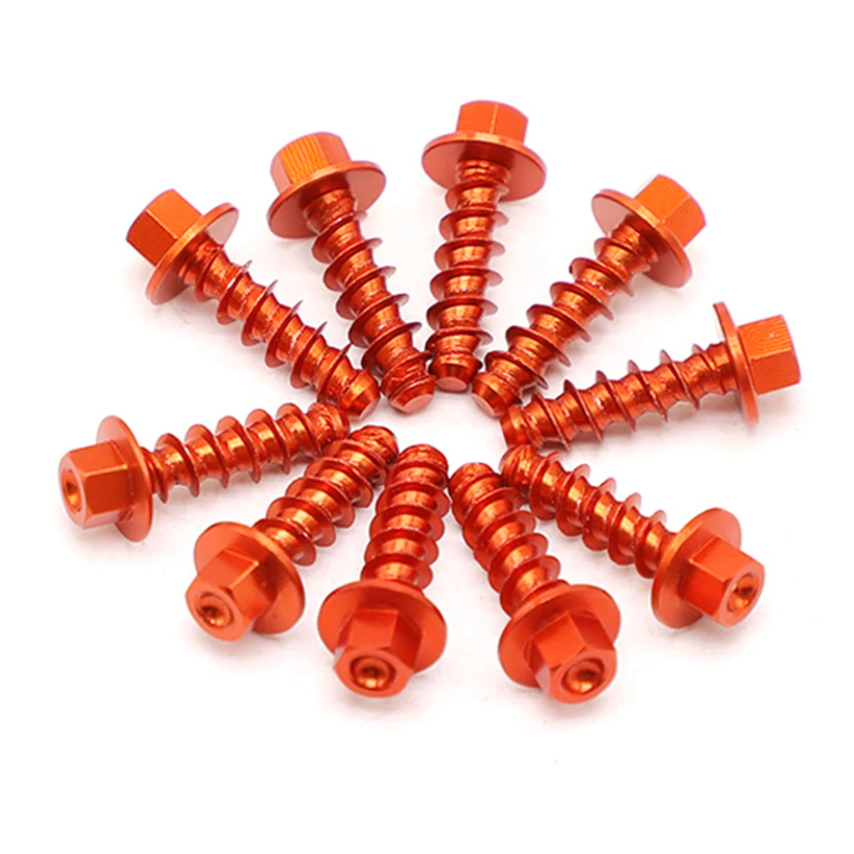10 Pcs Dirt Bikes Self Tapping Screw Bolt Kit for KTM EXC XC XCF SX SXF TPI SIX DAYS 125 250 300 350 400 1997-2021
10 Pcs Dirt Bikes Self Tapping Screw Bolt Kit for KTM EXC XC XCF SX SXF TPI SIX DAYS 125 250 300 350 400 1997-2021
