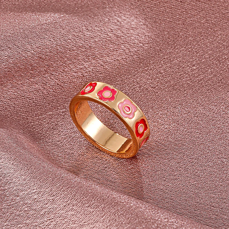 Colorful Peach Heart Metal Star Rings for Women Glossy Dripping Love Heart Rings Fashion Exquisite Wild Trend INS Trendy Jewelry
Colorful Peach Heart Metal Star Rings for Women Glossy Dripping Love Heart Rings Fashion Exquisite Wild Trend INS Trendy Jewelry