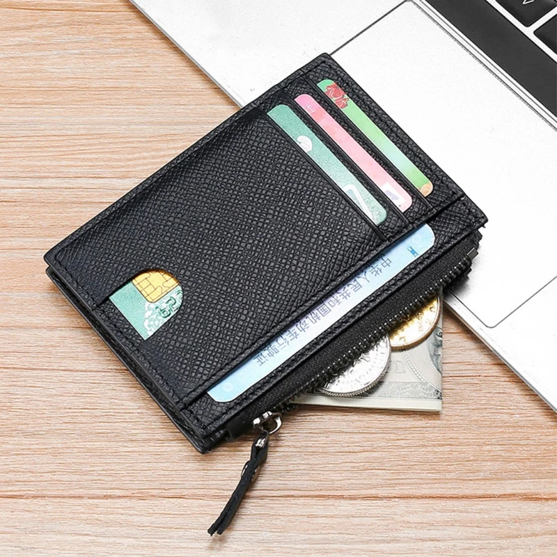 Кожаный кошелек Q1FA для кредитных карт, тонкий держатель с RFID-блокировкой, на молнии, с кармашком для мелочи, органайзер для наличных денег
Кожаный кошелек Q1FA для кредитных карт, тонкий держатель с RFID-блокировкой, на молнии, с кармашком для мелочи, органайзер для наличных денег
