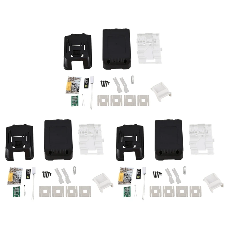 3X Замена для Makita 18 в BL1850 чехол для аккумулятора комплект с печатной платой Светодиодный индикатор для электроинструментов чехол для аккуму...
3X Замена для Makita 18 в BL1850 чехол для аккумулятора комплект с печатной платой Светодиодный индикатор для электроинструментов чехол для аккуму...