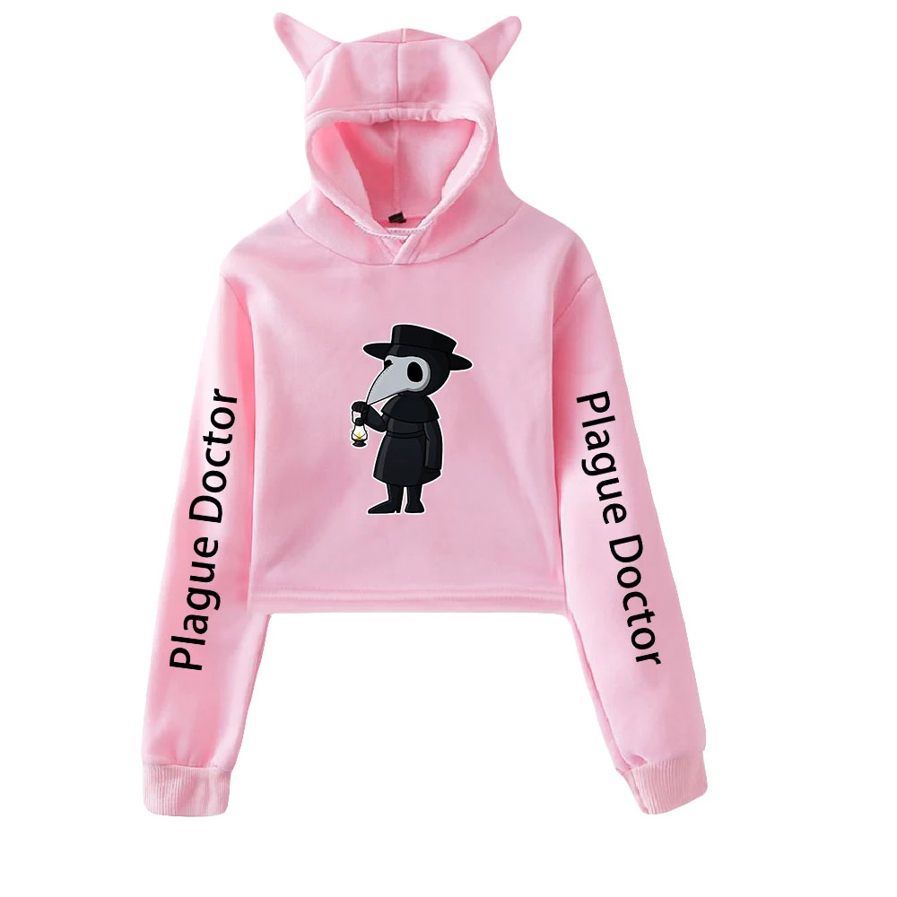 Plague Doctor cat ears hoodie women's long-sleeved hooded sweatshirt hot-selling casual all-match hoodie tops
Plague Doctor cat ears hoodie women's long-sleeved hooded sweatshirt hot-selling casual all-match hoodie tops