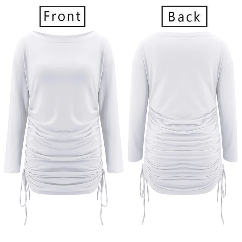 Elegant Drawstring Slim Women Dress Spring Autumn Sexy Off Shoulder Party Dress Casual Long Sleeve Solid Mini Dresses Vestidos
Elegant Drawstring Slim Women Dress Spring Autumn Sexy Off Shoulder Party Dress Casual Long Sleeve Solid Mini Dresses Vestidos