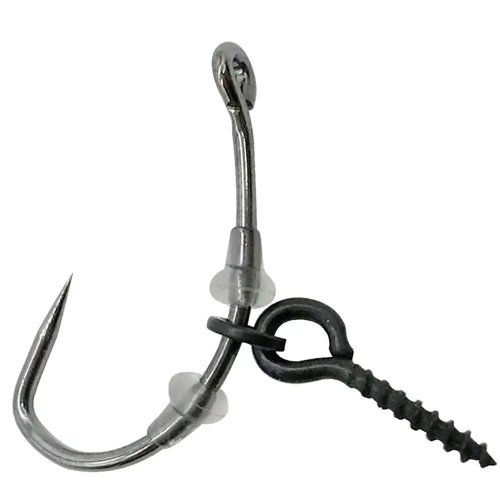 20Pcs Carp Rig Ring Stop with 20Pcs Boilie Bait Screw Fishing Accessories Kit Hole Fine Workmanship
20Pcs Carp Rig Ring Stop with 20Pcs Boilie Bait Screw Fishing Accessories Kit Hole Fine Workmanship