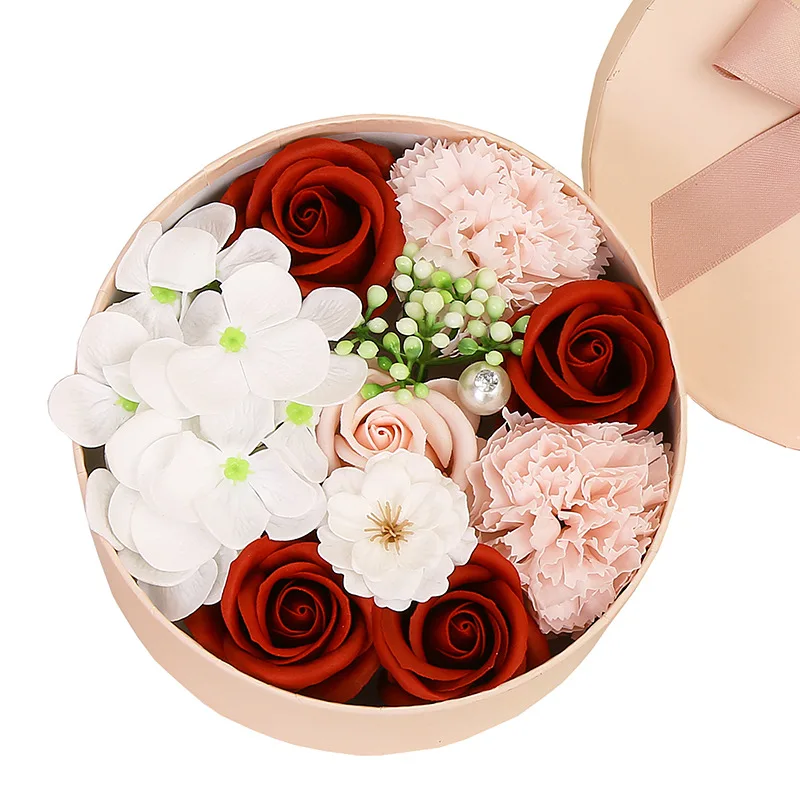 Artificial Flowers Soap Rose Box Valentine's Day DIY Craft Wedding Home Festival Gift Head For Wedding Party Home Decorations
Artificial Flowers Soap Rose Box Valentine's Day DIY Craft Wedding Home Festival Gift Head For Wedding Party Home Decorations