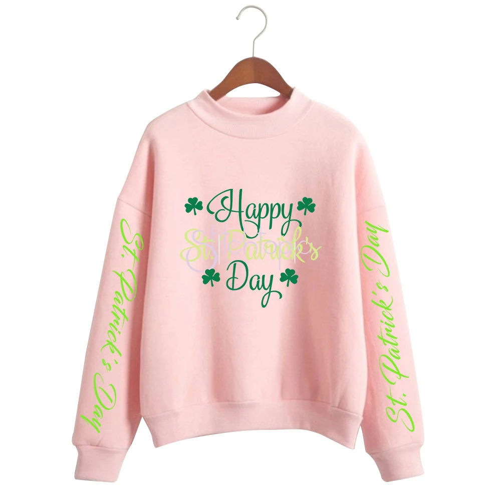 Saint Patrick's Day Tracksuit Unisex Turtleneck Sweatshirt Women Men's Outwear Harajuku Streetwear Fashion Clothes Plus Size
Saint Patrick's Day Tracksuit Unisex Turtleneck Sweatshirt Women Men's Outwear Harajuku Streetwear Fashion Clothes Plus Size