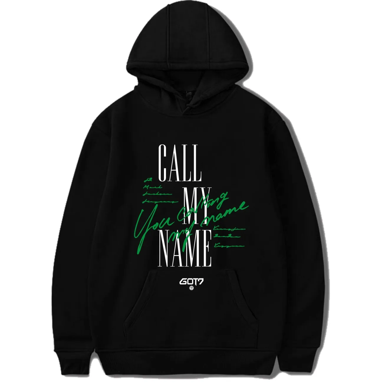 Новинка 2019 г., модное худи GOT7 с надписью «My Name» и толстовкой с надписью «Call My Name»
Новинка 2019 г., модное худи GOT7 с надписью «My Name» и толстовкой с надписью «Call My Name»