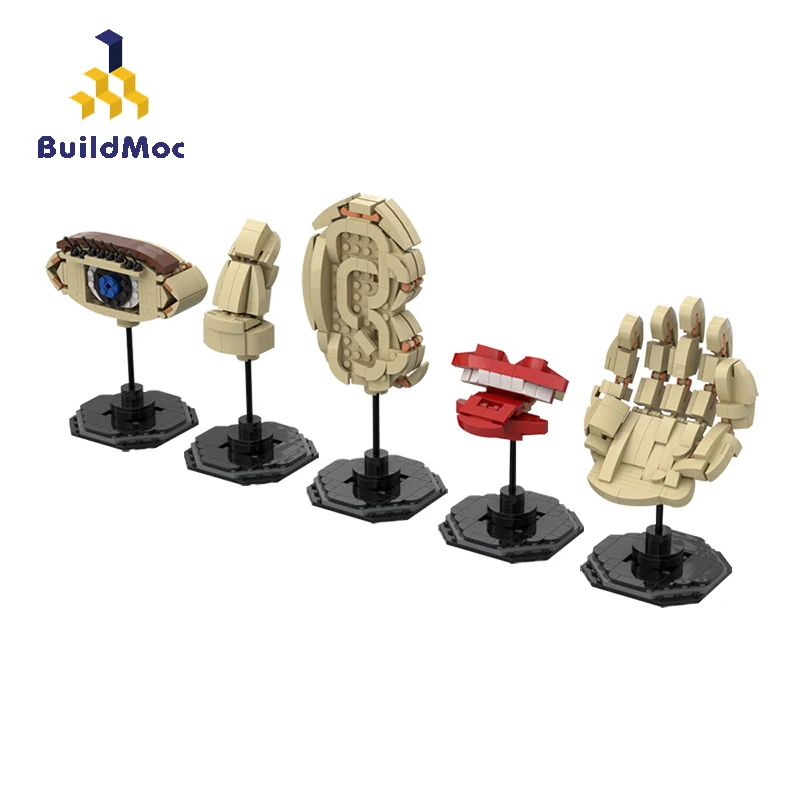 BuildMoc Creator Expert The Five Senses Idea Figures MOC Building Blocks Home Furnishing Decoration Accessories Toy For Children
BuildMoc Creator Expert The Five Senses Idea Figures MOC Building Blocks Home Furnishing Decoration Accessories Toy For Children