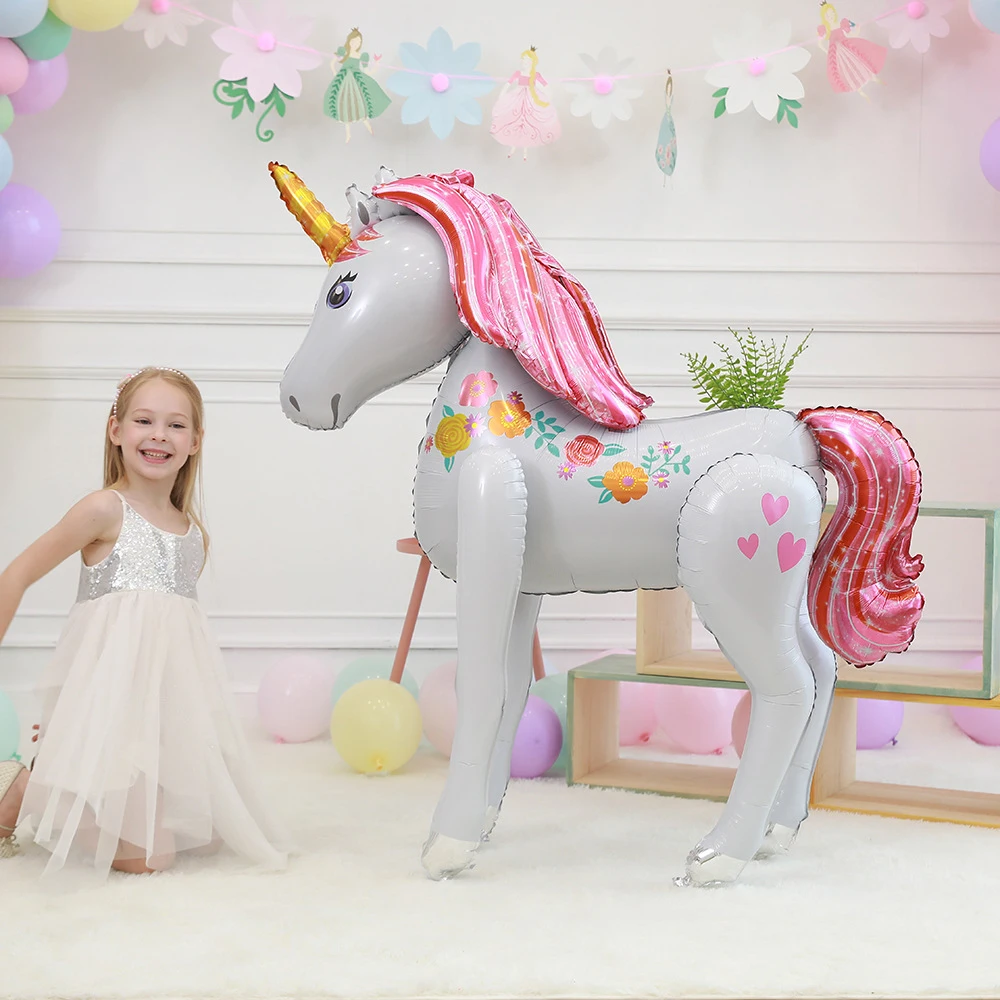 3D Unicorn Balloons Wedding party layout decorative balloons Baby Shower Girls Happy Birthday Decor Kids Supplies
3D Unicorn Balloons Wedding party layout decorative balloons Baby Shower Girls Happy Birthday Decor Kids Supplies