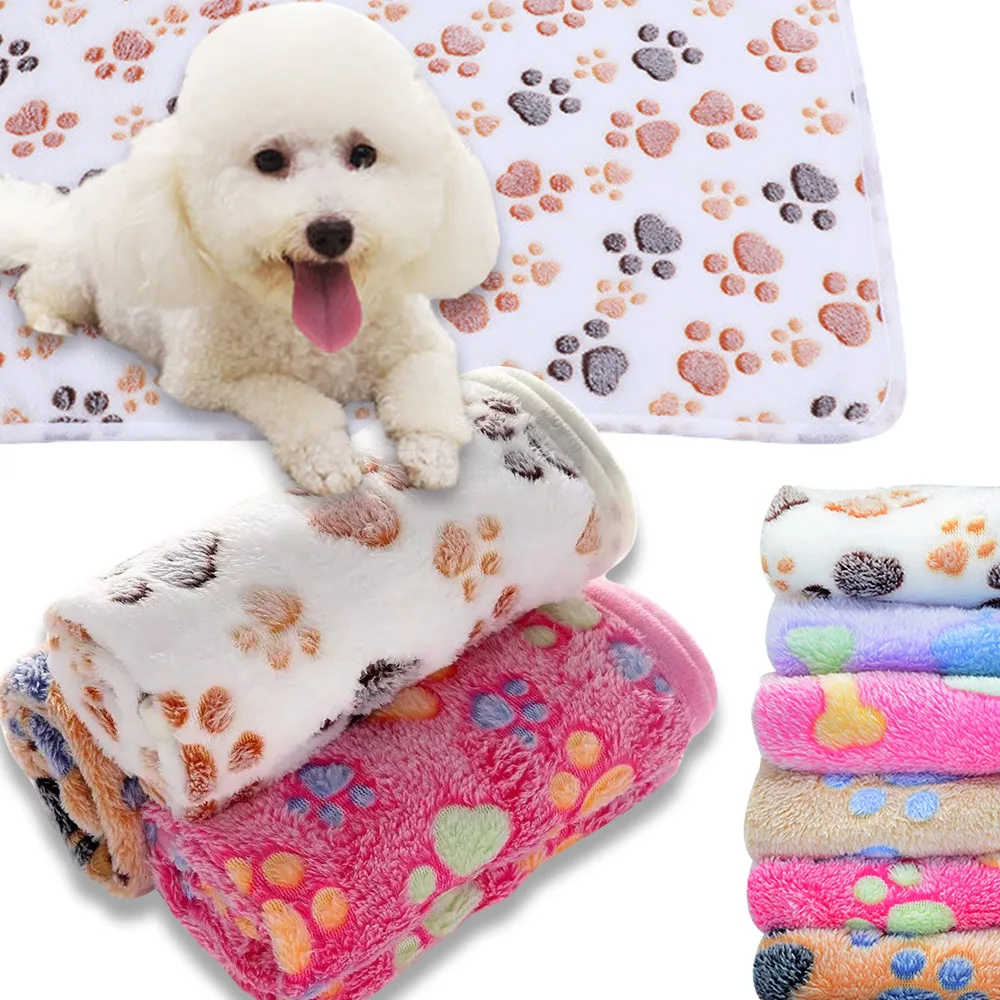 Pet Dog Bed Blanket Soft Flannel Cat Cushion Blanket Winter Warm Paw Print Pet Cat Cover Blanket For Small Medium Large Dogs Mat
Pet Dog Bed Blanket Soft Flannel Cat Cushion Blanket Winter Warm Paw Print Pet Cat Cover Blanket For Small Medium Large Dogs Mat
