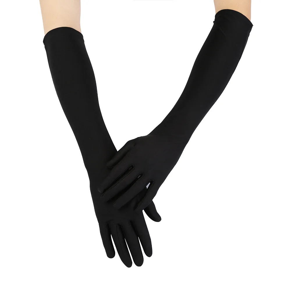 Classic Women Gloves Stretch Satin Finger Long Gloves Mittens Sexy Punk Goth Ladies Disco Dance Costume Party Finger Gloves
Classic Women Gloves Stretch Satin Finger Long Gloves Mittens Sexy Punk Goth Ladies Disco Dance Costume Party Finger Gloves