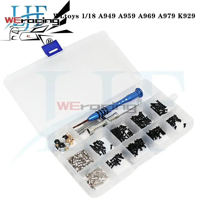 1 шт. набор инструментов для ремонта винтов для WLtoys 1/18 A949 A959 A969 A979 K929 аксессуары для модификации радиоуправляемых автомобилей
1 шт. набор инструментов для ремонта винтов для WLtoys 1/18 A949 A959 A969 A979 K929 аксессуары для модификации радиоуправляемых автомобилей
