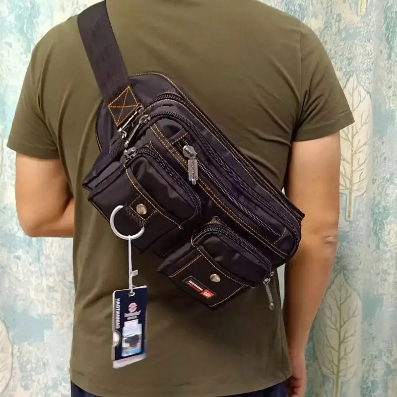 New Waist Bag Multi Function Large Capacity Cash Register Waterproof Bag Oxford Cloth Wear Resistant Electrical Bag Shoulder Bag
New Waist Bag Multi Function Large Capacity Cash Register Waterproof Bag Oxford Cloth Wear Resistant Electrical Bag Shoulder Bag