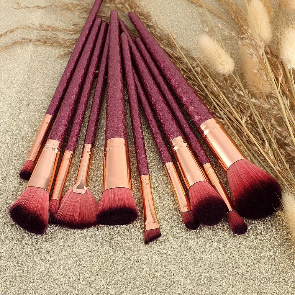 10PCS Makeup Brush Set Premium Synthetic Hair Brushes Cosmetic Beauty Tool Foundation Powder Eyeliner Eyelash Lip Make Up Brush
10PCS Makeup Brush Set Premium Synthetic Hair Brushes Cosmetic Beauty Tool Foundation Powder Eyeliner Eyelash Lip Make Up Brush