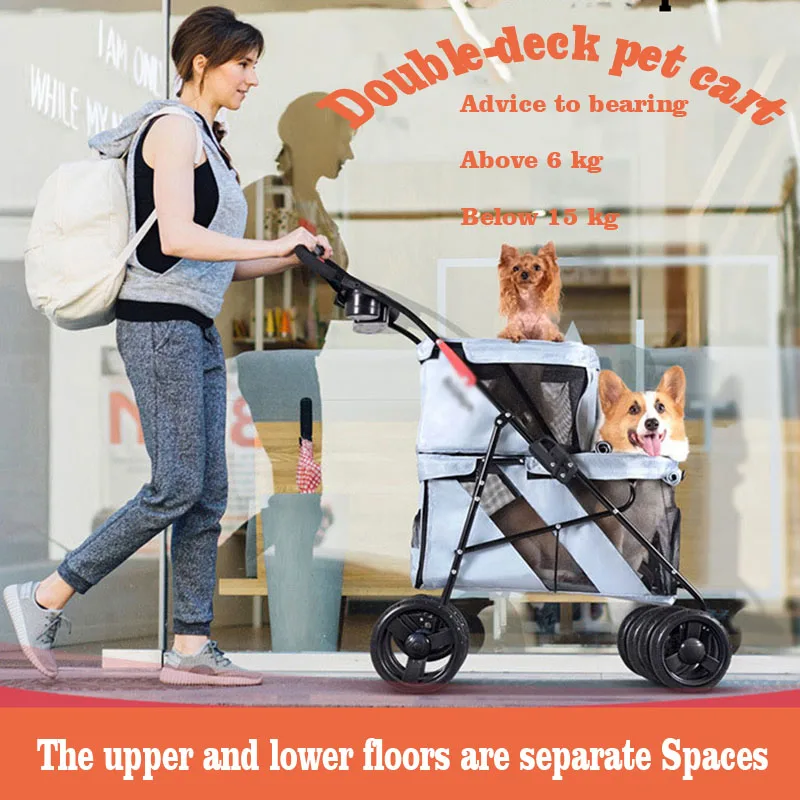 Dogs Accessories Pet Stroller Transportation Carrier For Dog Upper Lower Floors Improve Air Circulation Ventilation Dog Cat Cart
Dogs Accessories Pet Stroller Transportation Carrier For Dog Upper Lower Floors Improve Air Circulation Ventilation Dog Cat Cart