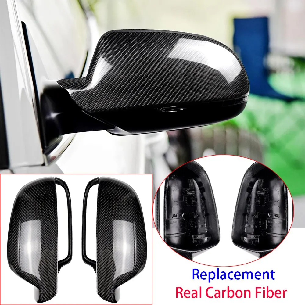 Real Carbon fiber Replace Rearview Mirror Cap Cover For Audi A4 B8.5 2012-2015 A5 B8.5 2013-2016 Car Accessories
Real Carbon fiber Replace Rearview Mirror Cap Cover For Audi A4 B8.5 2012-2015 A5 B8.5 2013-2016 Car Accessories