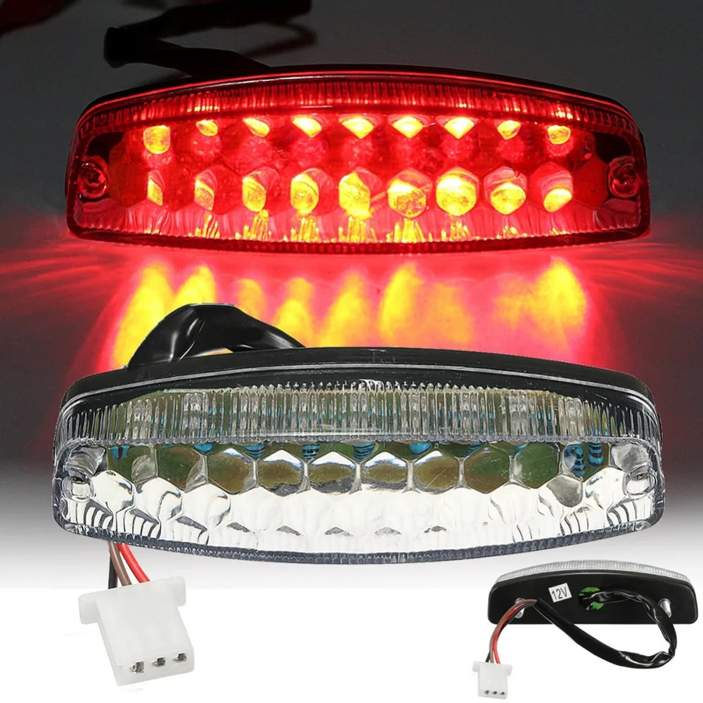 2018 High Quality Universal 18 LED Motorcycle ATV Dirt Bike Brake Stop Running Rear Tail Red Light 12V #277479
2018 High Quality Universal 18 LED Motorcycle ATV Dirt Bike Brake Stop Running Rear Tail Red Light 12V #277479