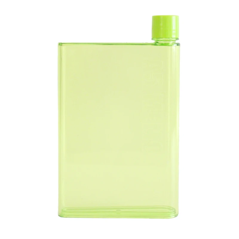 9 Colors Outdoor Portable Drinking Cup Notebook Water Bottle Transparent Food Grade Plastic Drinks Portable Flat Kettle
9 Colors Outdoor Portable Drinking Cup Notebook Water Bottle Transparent Food Grade Plastic Drinks Portable Flat Kettle