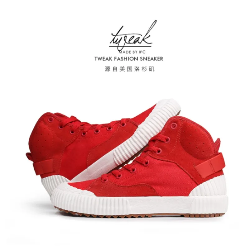 Mid-to-high Trendy Shoes, Sports and Leisure, Real Cowhide Stitching Canvas Sneakers Women
Mid-to-high Trendy Shoes, Sports and Leisure, Real Cowhide Stitching Canvas Sneakers Women