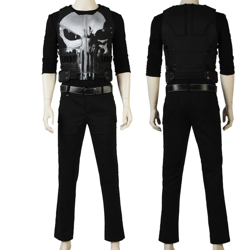 Punish Man Cosplay Costume Frank Castle Clothing Halloween Masquerade Outfit Full Sets
Punish Man Cosplay Costume Frank Castle Clothing Halloween Masquerade Outfit Full Sets