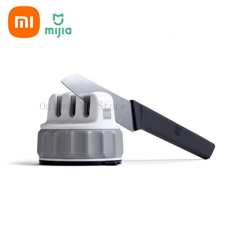 Xiaomi Mijia Mini Knife Sharpener One-handed Sharpening Super Suction Kitchen Sharpener Tool 
Xiaomi Mijia Mini Knife Sharpener One-handed Sharpening Super Suction Kitchen Sharpener Tool