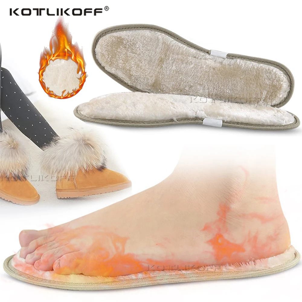 KOTLIKOFF Unisex Thermal Insoles For Shoes Heated Cashmere Thermal Winter Sport Shoes Soft Breathable Keep Warm Boots Pad Sole
KOTLIKOFF Unisex Thermal Insoles For Shoes Heated Cashmere Thermal Winter Sport Shoes Soft Breathable Keep Warm Boots Pad Sole