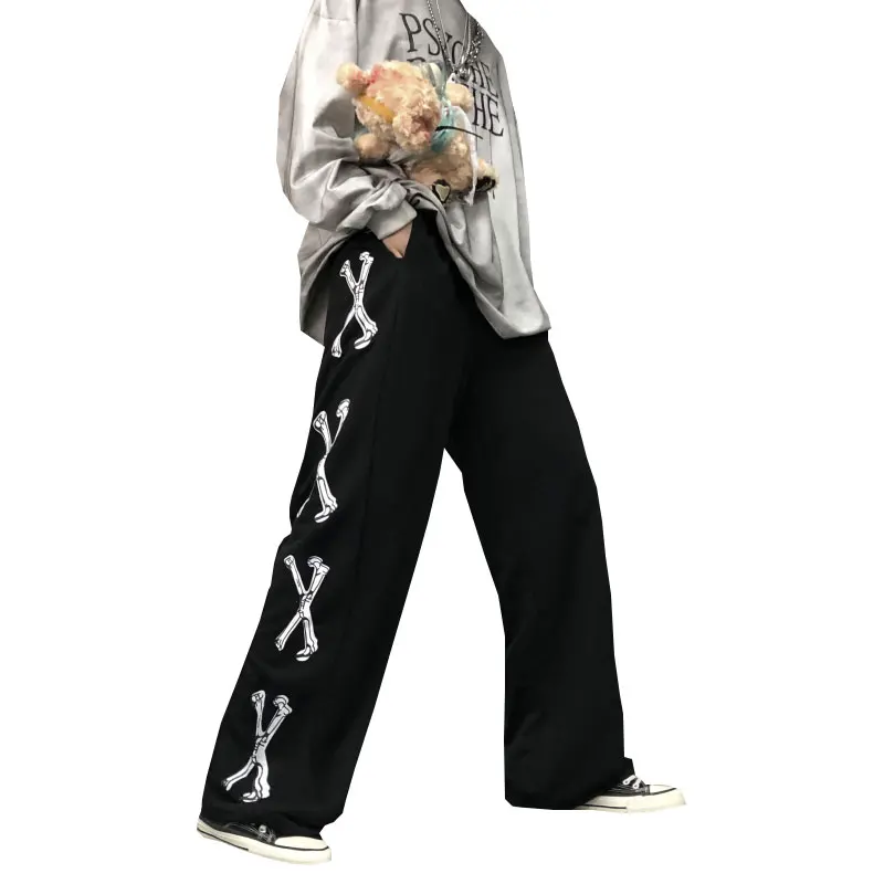 Unisex Straight Pants Black Women's Clothing Loose Streetwear Bf Harajuku Style Spring Autumn Capris Hipster Ins Fashion Brand
Unisex Straight Pants Black Women's Clothing Loose Streetwear Bf Harajuku Style Spring Autumn Capris Hipster Ins Fashion Brand