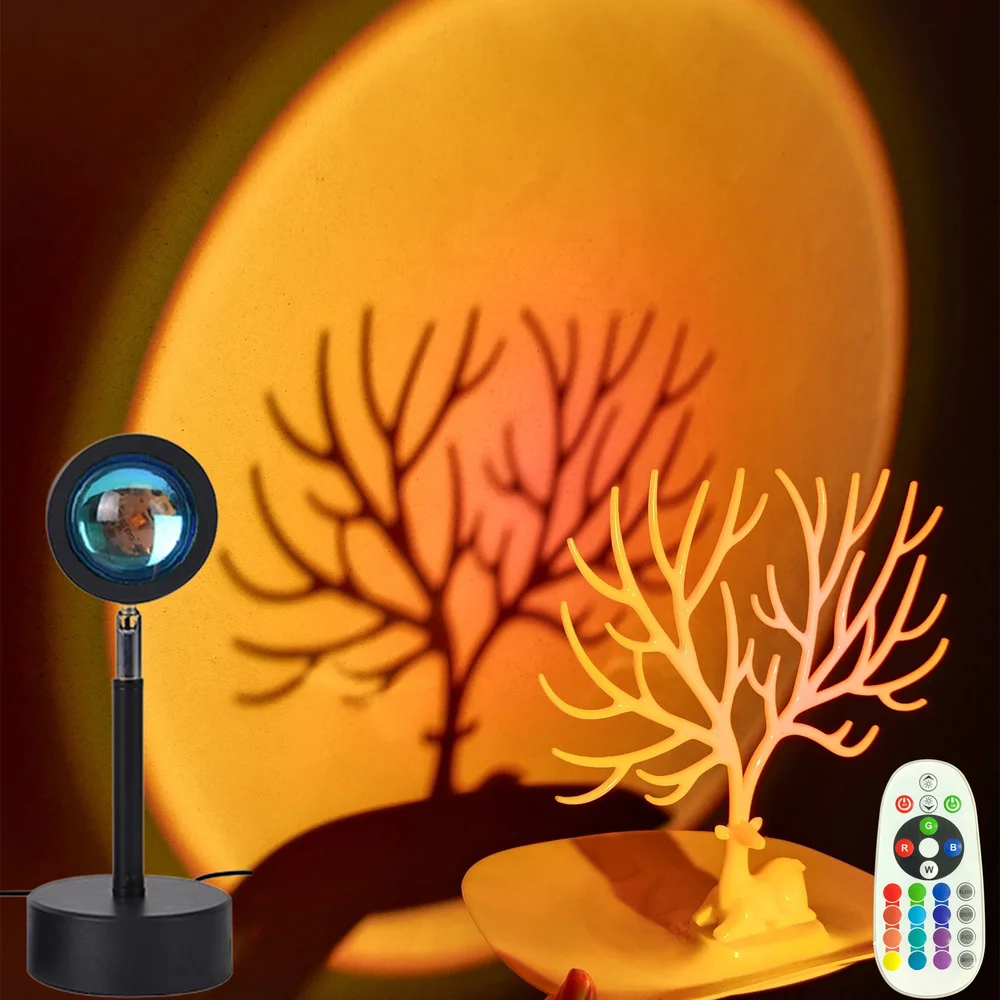 Cafe Background Bedroom Wall Decoration Light,Remote Control Color Adjustable RGB 4 Mode Sunset Light Rainbow Atmosphere Light
Cafe Background Bedroom Wall Decoration Light,Remote Control Color Adjustable RGB 4 Mode Sunset Light Rainbow Atmosphere Light