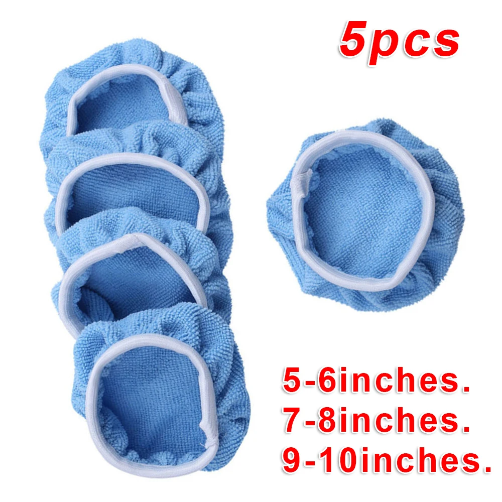 Polishing Pad Cover 5PCS Microfiber Car Polishing Waxing Polisher Bonnet Buffing Pad Cover 5inch 6inch 7inch 8inch 9inch10inch
Polishing Pad Cover 5PCS Microfiber Car Polishing Waxing Polisher Bonnet Buffing Pad Cover 5inch 6inch 7inch 8inch 9inch10inch