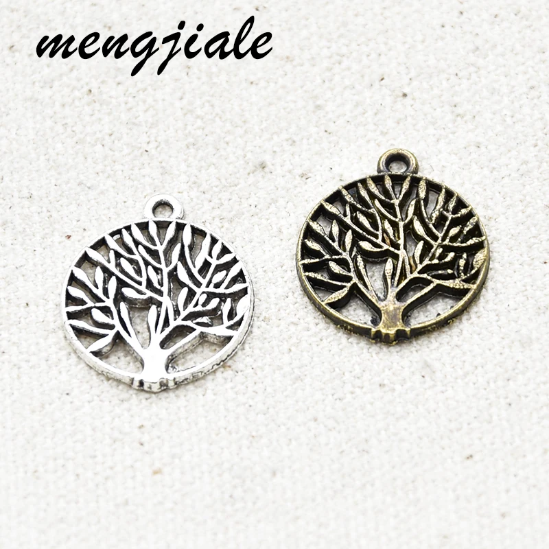 15pcs Two Color Round Peace Tree Charms Alloy Metal Pendants For DIY Handmade Jewelry Accessories Making 18*18mm
15pcs Two Color Round Peace Tree Charms Alloy Metal Pendants For DIY Handmade Jewelry Accessories Making 18*18mm