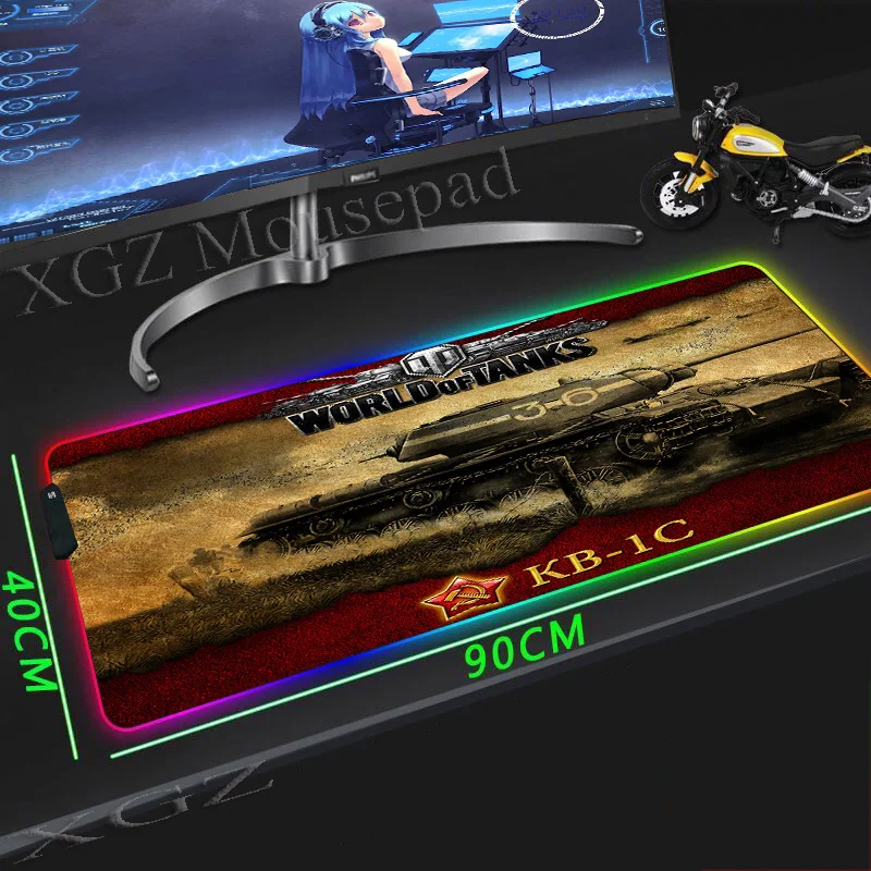 XGZ Customized Large RGB Mouse Pad Lock-edge for Anime Your Favorite Tank World Computer Desk Mat Non-slip 900x400 / 800x300 Xxl
XGZ Customized Large RGB Mouse Pad Lock-edge for Anime Your Favorite Tank World Computer Desk Mat Non-slip 900x400 / 800x300 Xxl