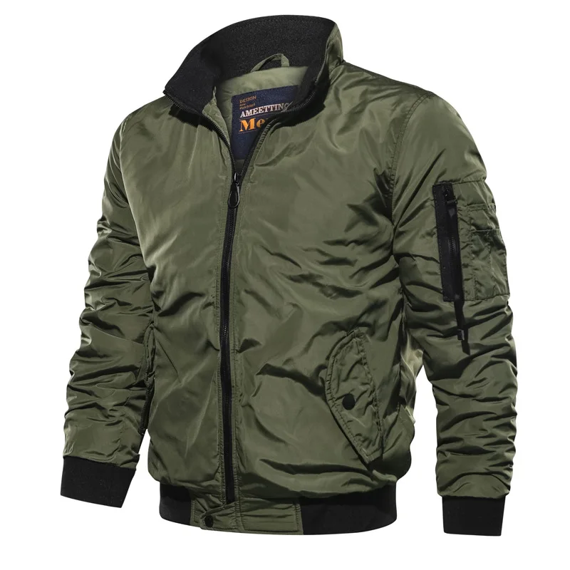Military Jacket Men's Slim Bomber Jacket 2021 Aurumn Winter Men Outerwear Casual Long Sleeve Jackes and Coats Mens Clothing 5XL
Military Jacket Men's Slim Bomber Jacket 2021 Aurumn Winter Men Outerwear Casual Long Sleeve Jackes and Coats Mens Clothing 5XL
