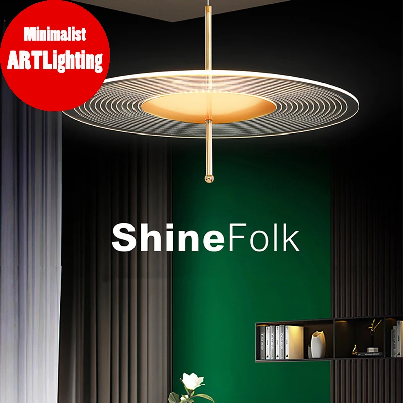 Modern Minimalist Acrylic Shine LED Pendant Lamp For Bedroom Art Decor Hanging Lights Winfordo Lighting
Modern Minimalist Acrylic Shine LED Pendant Lamp For Bedroom Art Decor Hanging Lights Winfordo Lighting