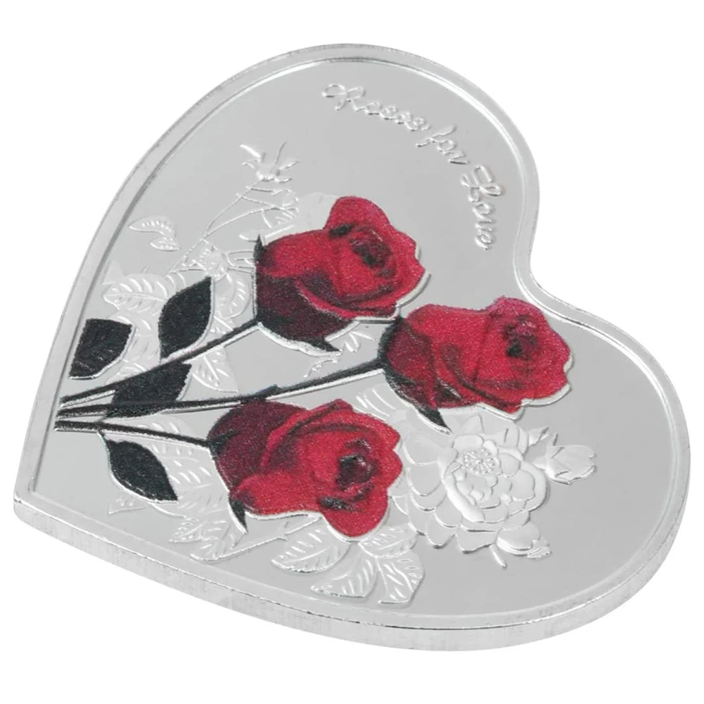 Rose Commemorative Coin Heart-Shaped Collection Coin 52 Languages I Love You Coin Art Collection Silver THJ99
Rose Commemorative Coin Heart-Shaped Collection Coin 52 Languages I Love You Coin Art Collection Silver THJ99