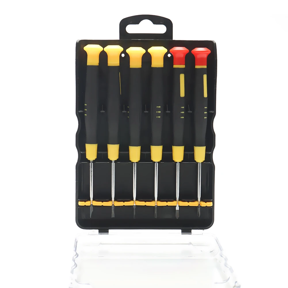Screwdriver Tip Holder Hand Tool 6pcs Multi-purpose Precision Screwdriver Bit Clocks Maintenance Dismantling Tool
Screwdriver Tip Holder Hand Tool 6pcs Multi-purpose Precision Screwdriver Bit Clocks Maintenance Dismantling Tool
